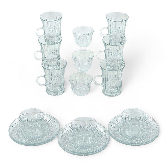 Sparkling Crystal Tea Set