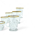 Elegant Crystal and Gold Tea Set