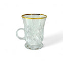 Elegant Crystal and Gold Tea Set