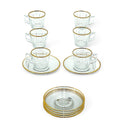 Elegant Crystal Teacup Set