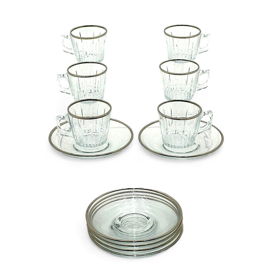 Elegant Crystal Teacup Set