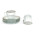 Elegant Crystal Teacup Set