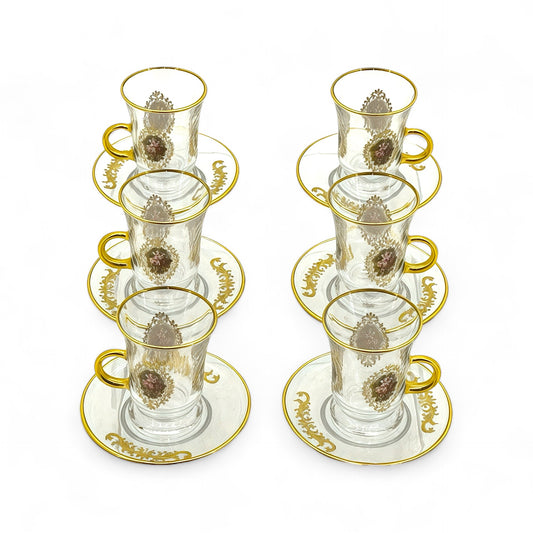 Opulent Floral Tea Set