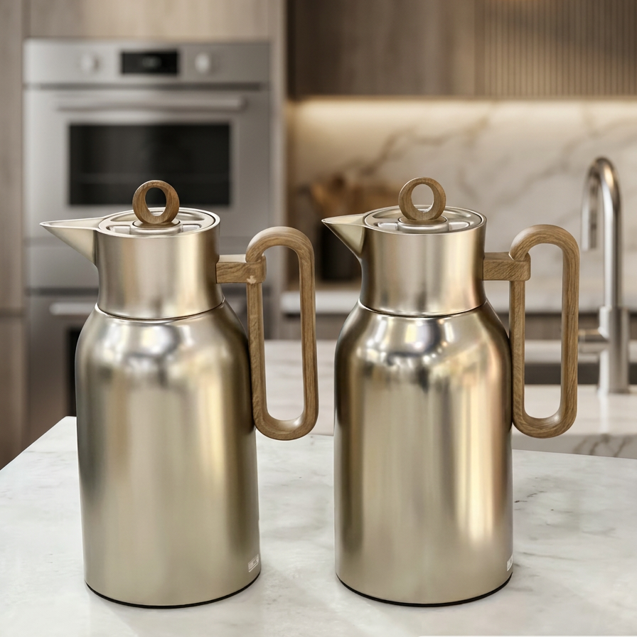 Regal Dallah Set S/Wood – 1L & 1L