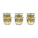 Elegant Gold-Accented Coffee Set