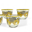 Elegant Gold-Accented Coffee Set