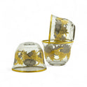Elegant Gold-Accented Coffee Set