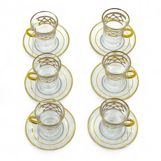 Stylish Geometric Tea Set