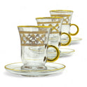 Stylish Geometric Tea Set