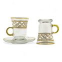 Stylish Geometric Tea Set