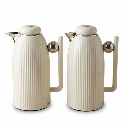 Premium Dallah Set Lovry – 1L & 1L - Mawaeen