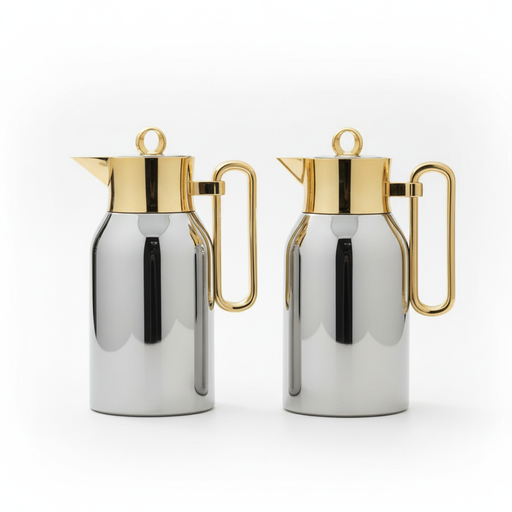 Regal Dallah Set S/Gold – 1L & 1L - Mawaeen