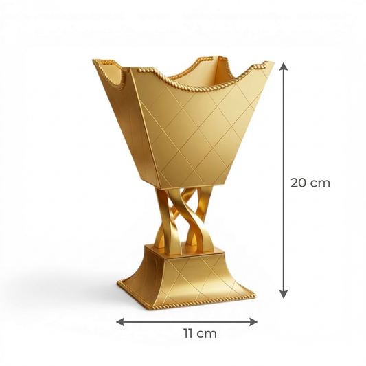 Luxury Decorative Incense Burner F/Gold - (S) - Mawaeen