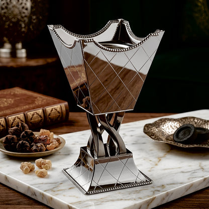 Luxury Decorative Incense Burner Black - (L) - Mawaeen