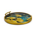 Luxe Floral Round Tray