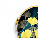 Luxe Floral Round Tray