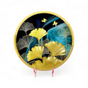 Luxe Floral Round Tray