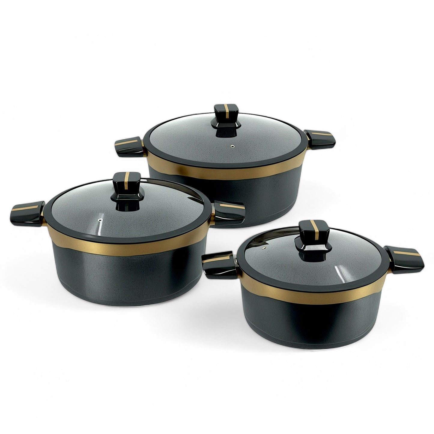 Elegant Granite Cookware Set