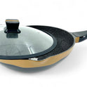 Stylish Granite Frying Pan Set