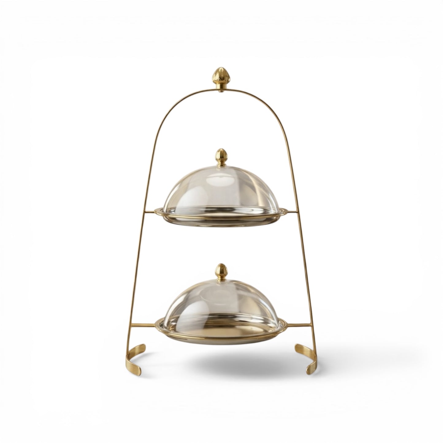 2-Tier Serving Candy Stand Gold - (L) - Mawaeen