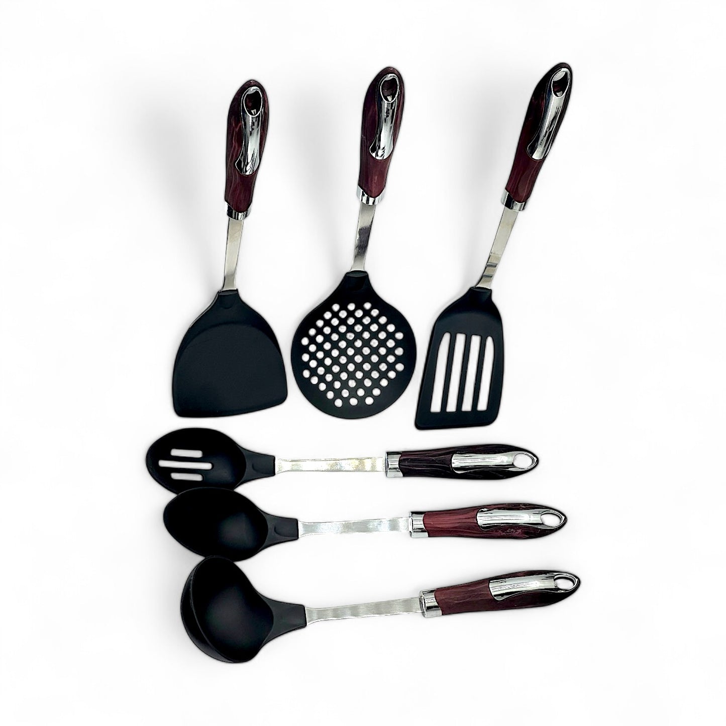 12-Piece Premium Granite Cookware Set