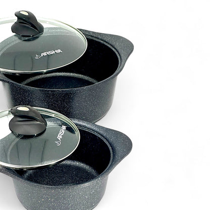 9-Piece Granite Cookware Collection