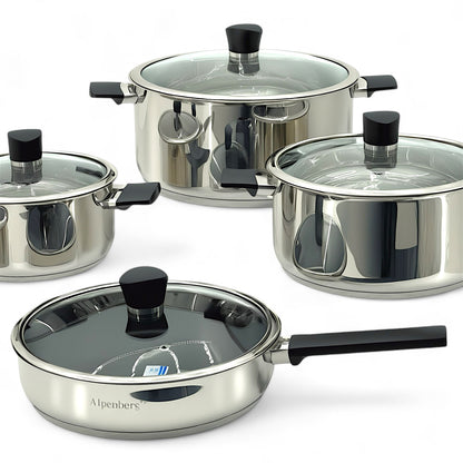 Versatile Stainless Steel Cookware Set