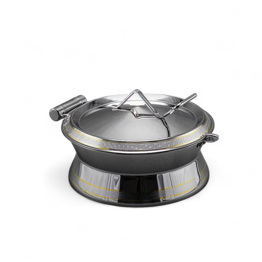 Luxurious Stainless Steel Hot Pot with Elegant Design