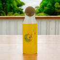 Reusable Glass Bottles with Airtight Corks: Keep Drinks Fresh , 1.1 Ltr