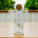 Reusable Glass Bottles with Airtight Corks: Keep Drinks Fresh , 1.1 Ltr