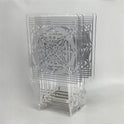 Stylish 4-Piece Acrylic Table Set