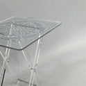 Stylish 4-Piece Acrylic Table Set