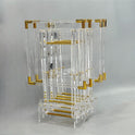 Modern Minimalist 4-Piece Acrylic Table Set