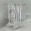 Modern Minimalist 4-Piece Acrylic Table Set