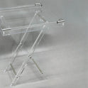Modern Minimalist 4-Piece Acrylic Table Set