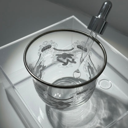 Cawa Arabic Coffee Cups Set Silver – 6 Pieces (80cc, Turkish Made)