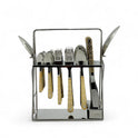 Alpenberg 38-Piece Cutlery Set with Elegant Gold Accents