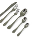 Classic 38-Piece Cutlery Set with Elegant Floral Design