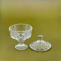 Elegant Glass Candy Bowl with Lid