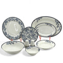 Blue and White Floral Dinner Set