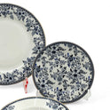 Blue and White Floral Dinner Set