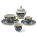 Blue and White Floral Dinner Set