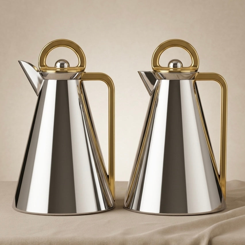 Najib Dallah Set – S/Gold | 1.0L + 1.0L