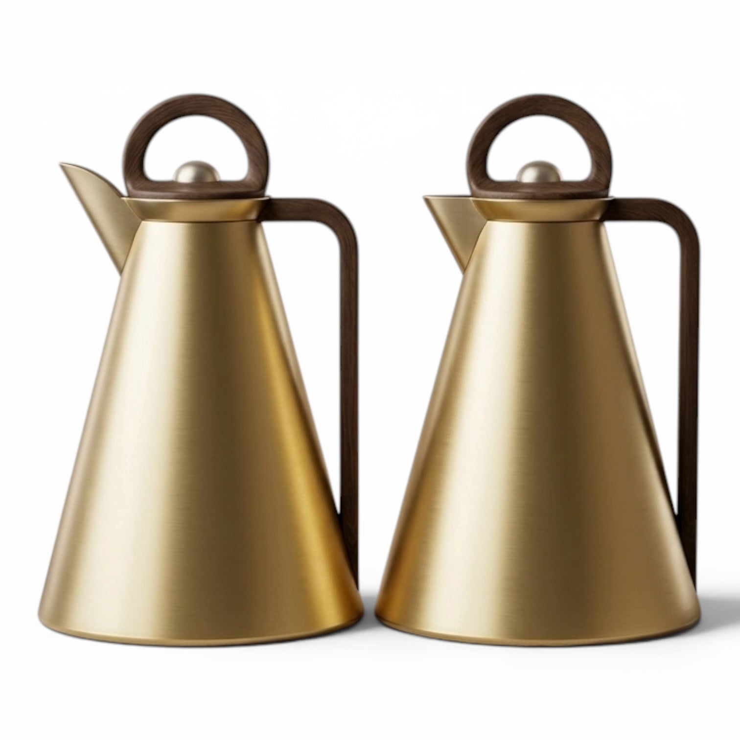 Najib Dallah Set – Matt Gold/Wood | 1.0L + 1.0L