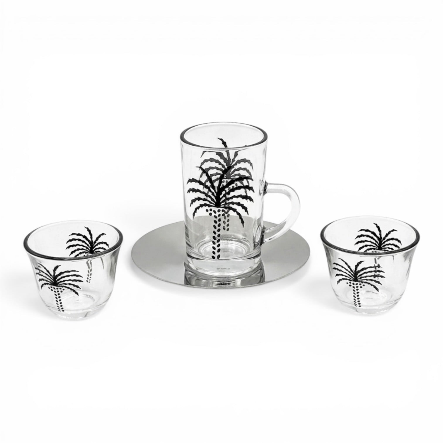 Nakhla Set 18-Piece Hospitality Set – Black