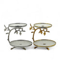 2-Tier Pomegranate-Themed Cake Stand