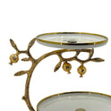 2-Tier Pomegranate-Themed Cake Stand
