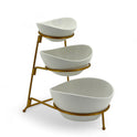 3-Tier Modern Ceramic Cake Stand