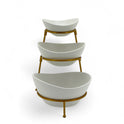 3-Tier Modern Ceramic Cake Stand