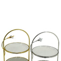 Title: Elegant 2-Tier Cake Stands